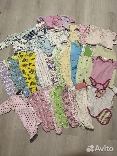 Детские вещи пакетом 62 68