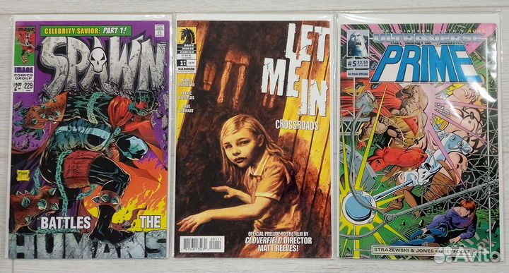 Комиксы Marvel, DC, Image и др. (синглы на англ.)