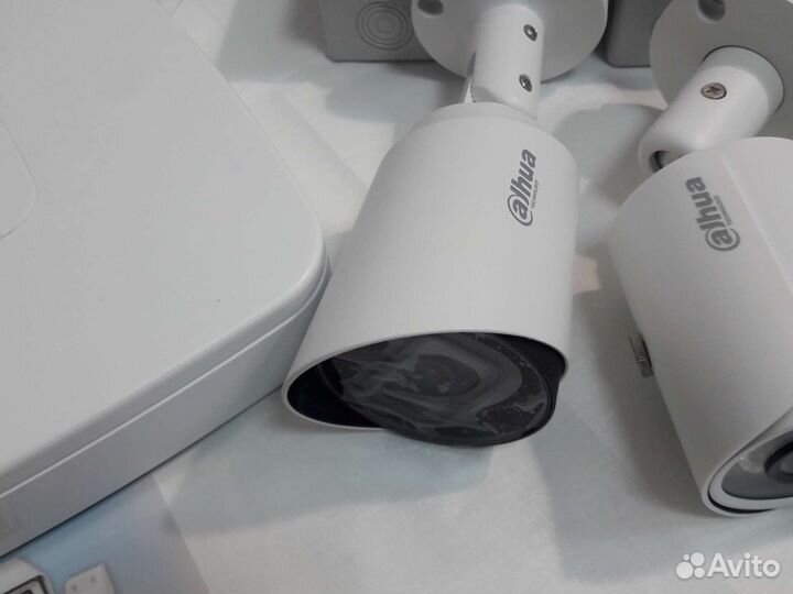 Комплект видеонаблюдения 4Мп Dahua 7 камер