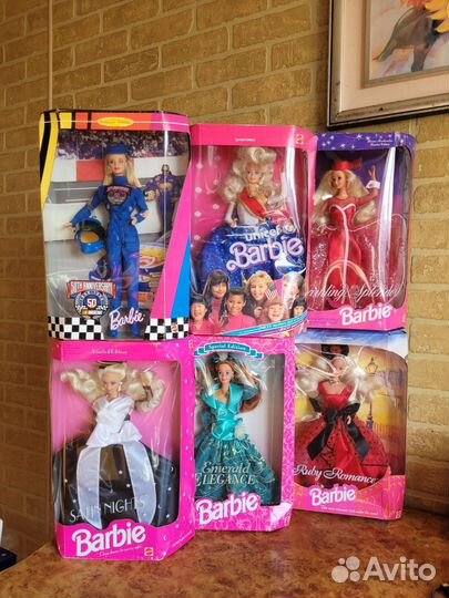 Barbie 90х. Sparkling, Ruby, Unicef, Satin