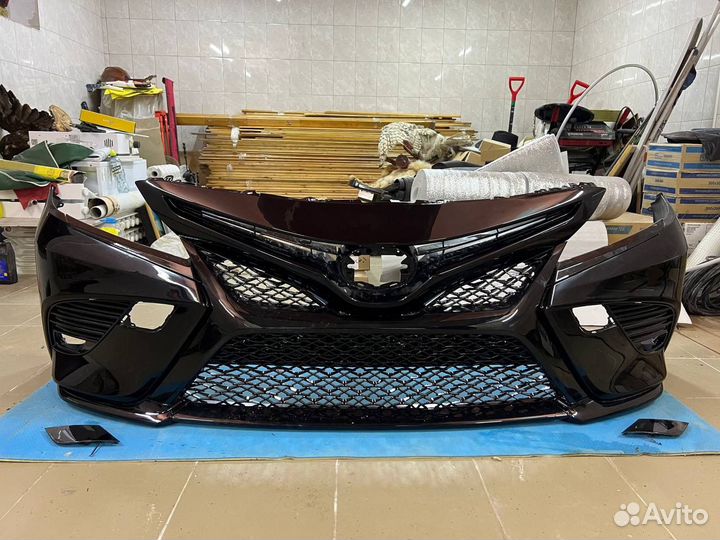 Новый бампер camry 70 в цвет
