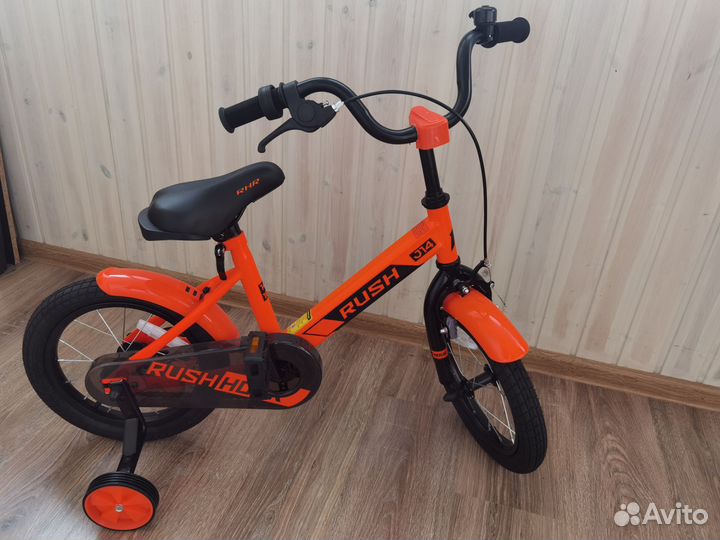 Детский велосипед 14 новый для мальчика и девочки