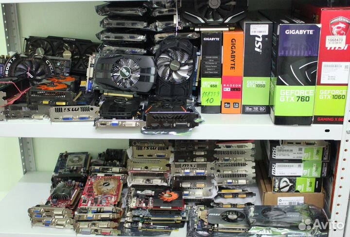 Видеокарты ATI. Nvidia. Без ремонта. Большой выбор