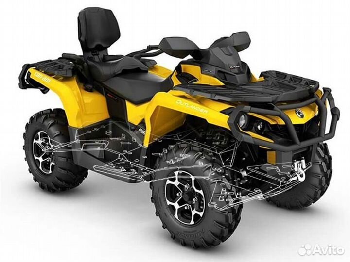 Квадроцикл BRP CAN-AM outlander MAX XT-P T 1000