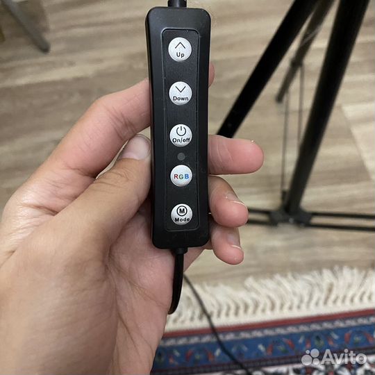 Кольцевая лампа со штативом