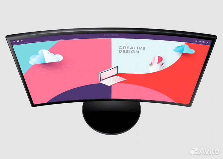 Монитор Samsung S24C362EAI, изогнутый, новый