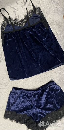 Новая пижама бархат,размер 46