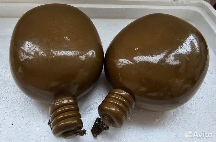 Фляга алюминиевая армейская