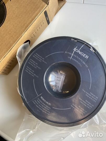 Нить для 3D принтера Longer Pla 1кг 1.75мм