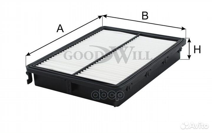 AG462 фильтр воздушный KIA Optima AG462 Goodwill