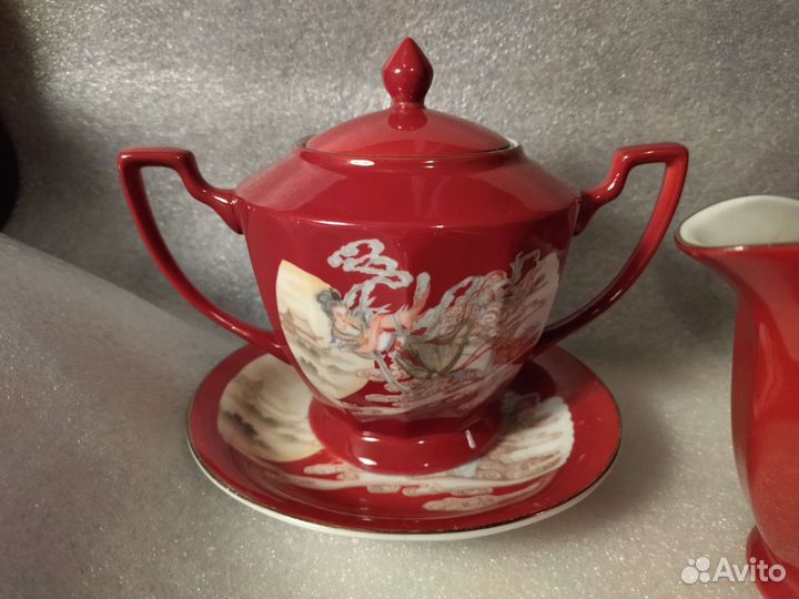 Сервиз чайный старинный из Китая
