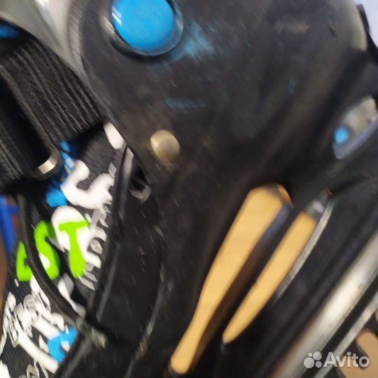 Коньки+сумка+чехлы на лезвия