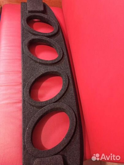 Полка акустическая 2107 (4 отвестия под колонки)