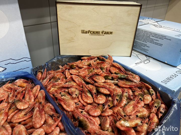 Креветка гренландия икряная