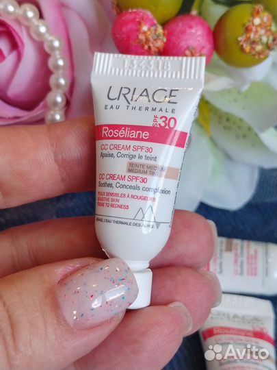 Uriage roseliane сс крем средний тон 3 мл