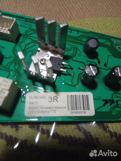 Плата управления стиралки Candy 100F