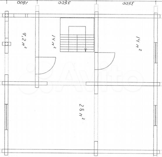 Дом 127,6 м² на участке 8,8 сот.