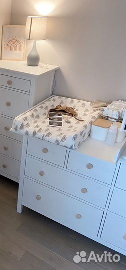 Накладка пеленальная на комод Мальм икеа