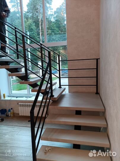 Изготовление лестницы