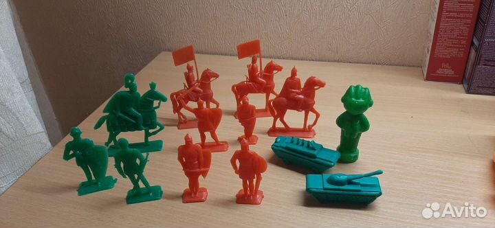 Игрушки СССР и счетные палочки СССР