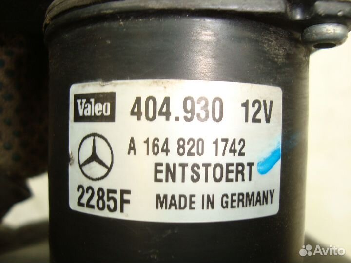 Моторчик стеклоочистителя передний W164 M642 A1648