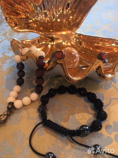 Браслеты с нат.камнями, Шамбола