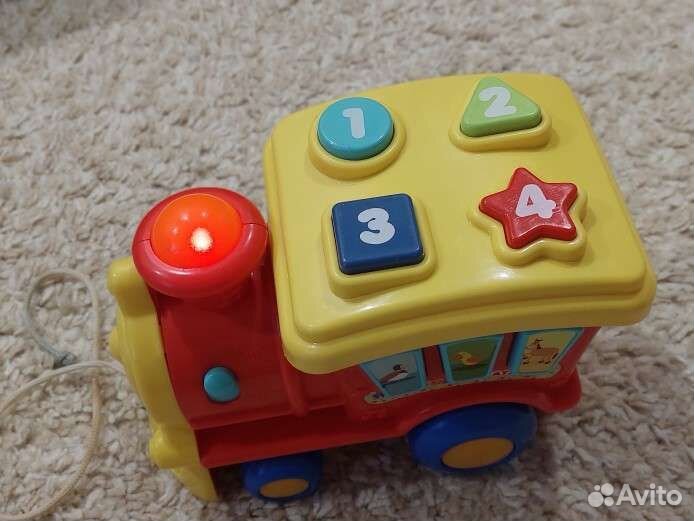 Паровозик музыкальный