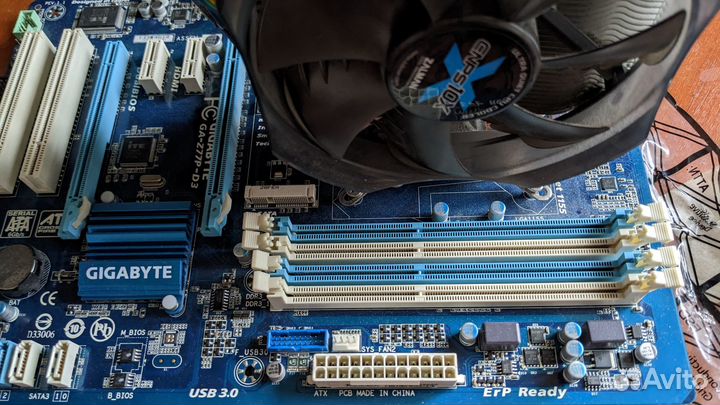 Gigabyte ga z77p d3 + intel core i7