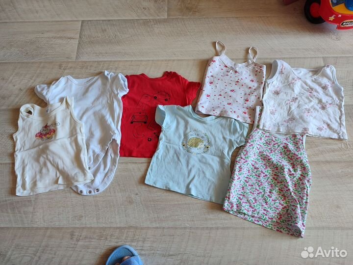 Детские вещи пакетом на девочку 74-80