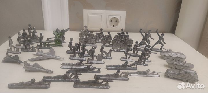 Солдатики баз Игрушка СССР