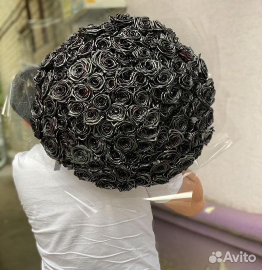 Черные розы