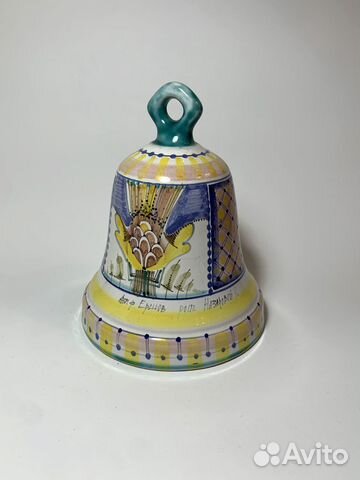 Большой колокольчик майолика