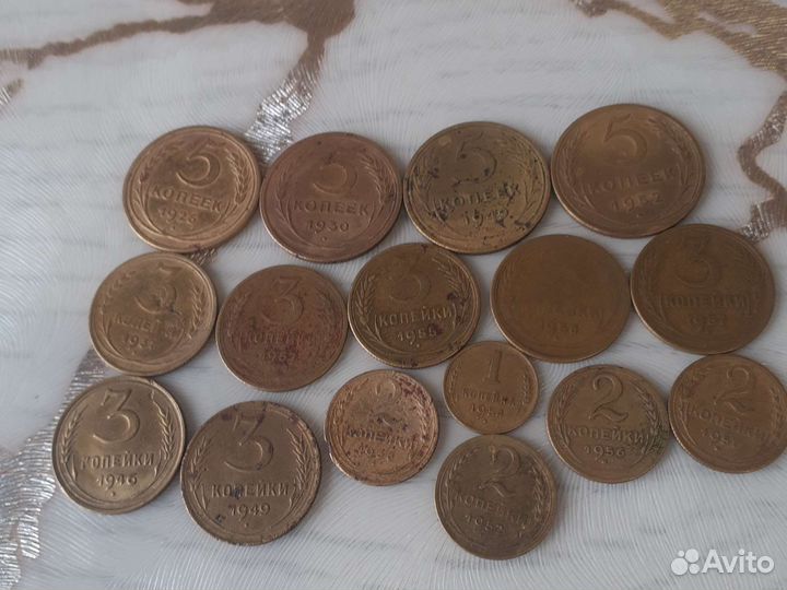 Копейки СССР 5 к. 1930г. Брак