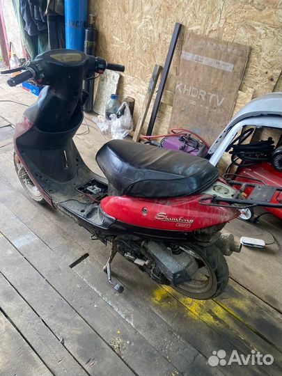 Скутер 50 кубов на запчасти или восстановление