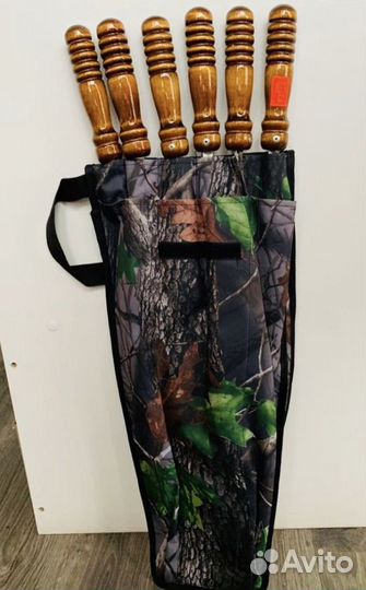 Набор шампуров в чехле