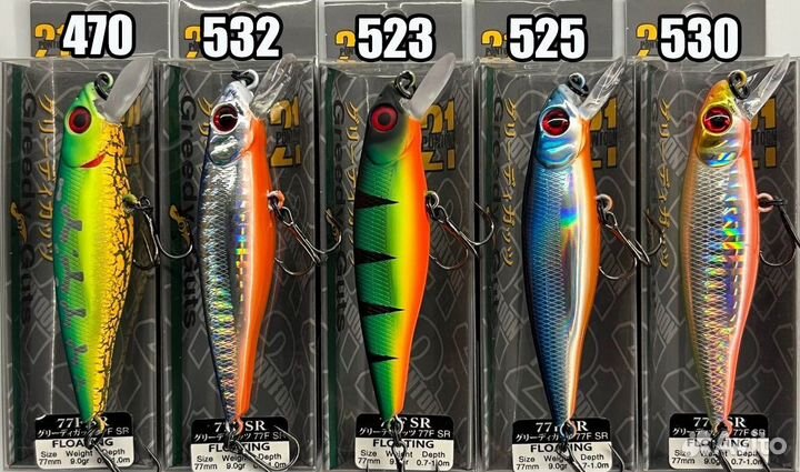 Воблеры pontoon 21 Greedy Guts 77