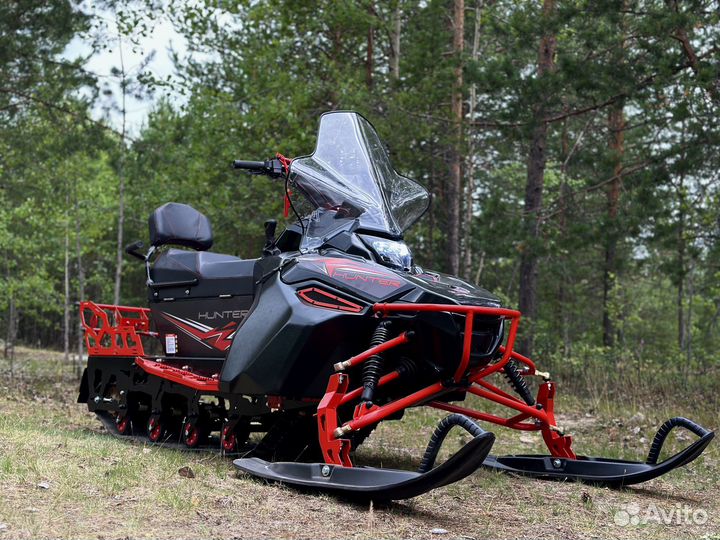Снегоход ikudzo hunter 600LS 20 V2 черный макс