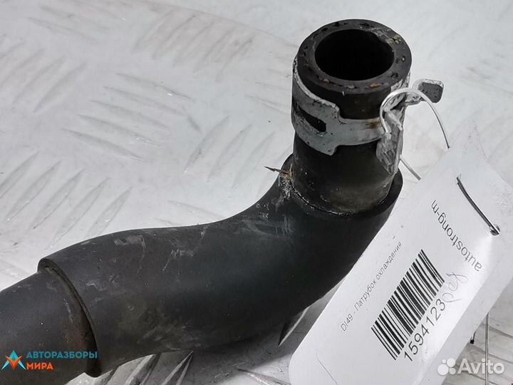 Патрубок радиатора Toyota Corolla 1626237010