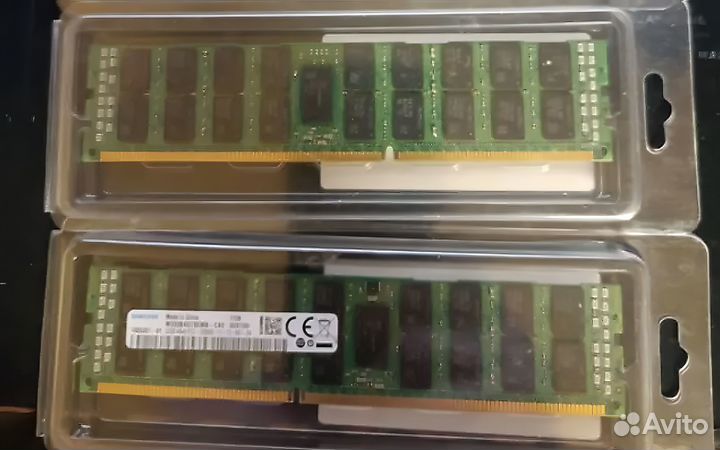 Серверная оперативная память DDR3*2x32GB