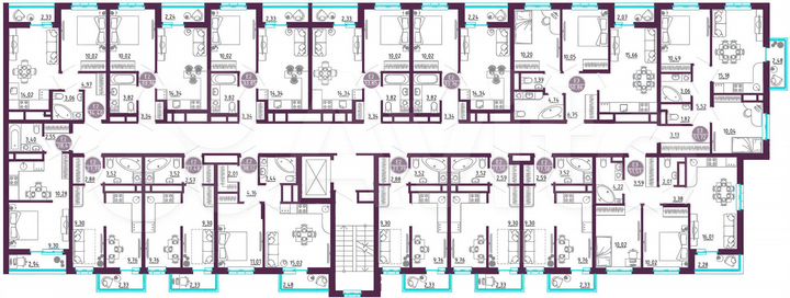 1-к. квартира, 33,9 м², 5/10 эт.