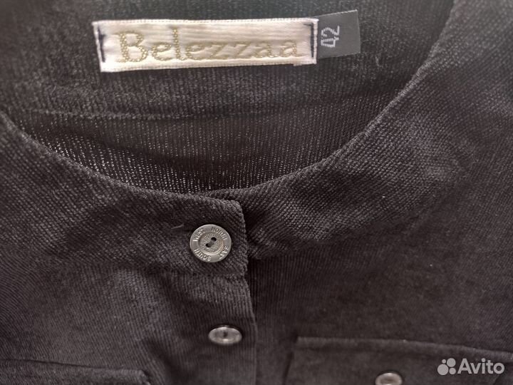 Платье микровельвет 42 44 46 48