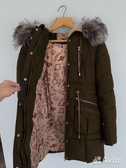 Пуховик зимний женский