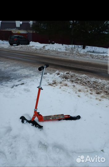 Детский снегокат бу