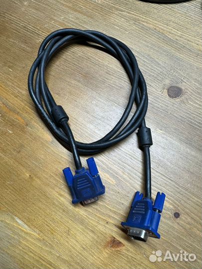 Кабель для компьютера vga-vga 2м и 3 м