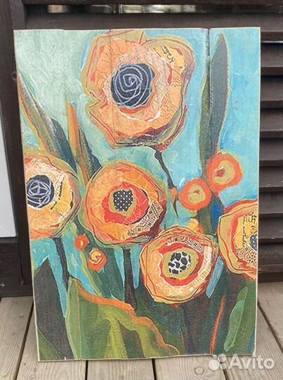 Картина на доске