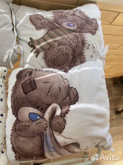 Бортики на кроватку