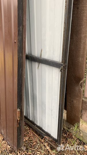 Ворота распашные бу