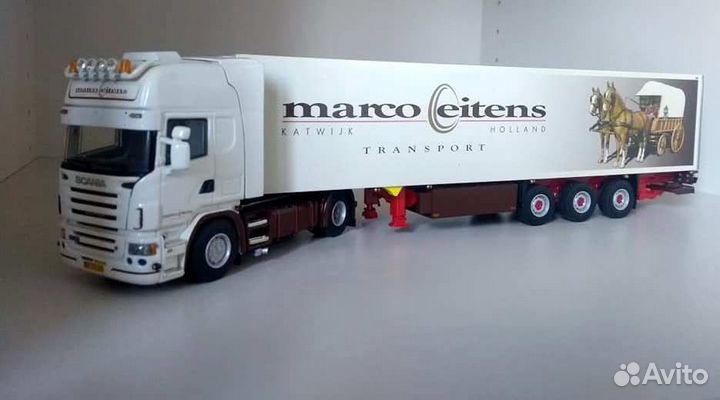 1/50 Scania рефрижератор Schmitz Thermo King WSI
