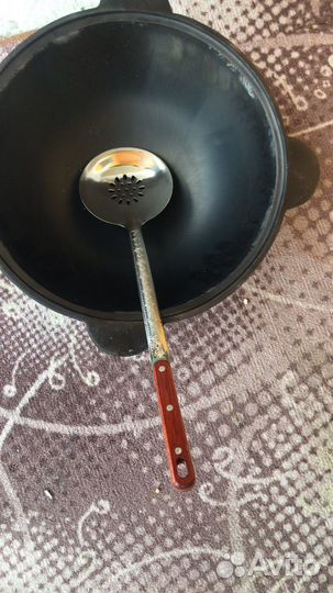 Казан чугунный узбекский