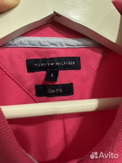 Поло женское Tommy Hilfiger S-Xs фуксия